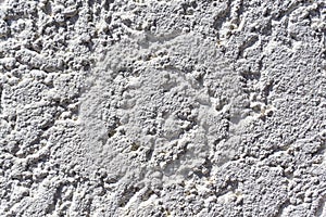 Wall plaster in white