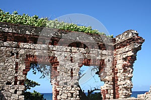 Wall of Puerto Rican Ruin