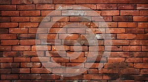 wall red brick background