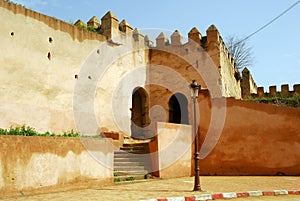 Wall of the Royal Palace, Meknes, Morocco