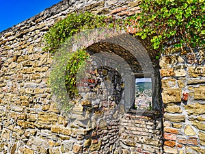 Wall of San Giusto Castle