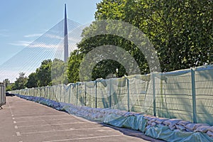 Wall of Sandbags Bridge