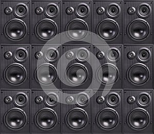 Wall of Speakers