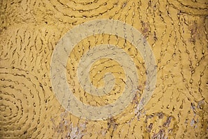 Wall with Spirals