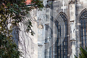 Wall of St. Martin Cathedral in Bratislava