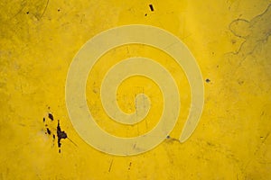 Wall steel yellow rusty texture background