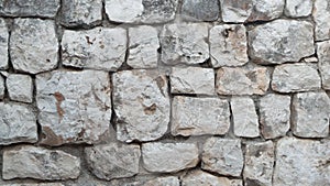 Wall of stone background