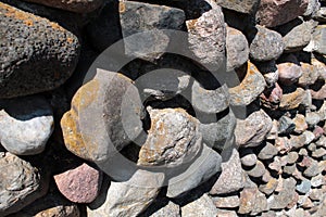 Wall of stones