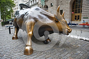 Wall Street Bull, Manhattan, New York City, USA