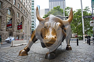 Wall Street Bull, Manhattan, New York City, USA