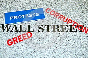 Wall Street Protests photo