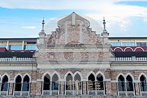 Wall of Sultan Abdul Samad building in Kuala Lumpur, Malaysia