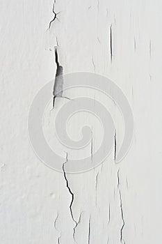 wall surface with paint peeling off