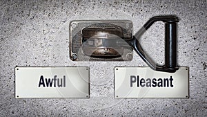 Wall Switch Pleasant versus Awful
