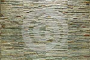 Wall texture background from rock stone brick tile slate close u