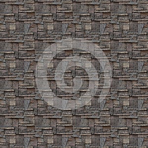 Wall texture of bricks seamless pattern