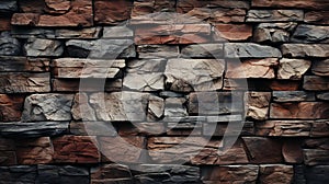 Wall texture of sharp stone bricks tiles