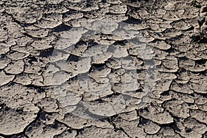 Wall texture soil dry crack pattern of drought lack of water of nature brown old broken background