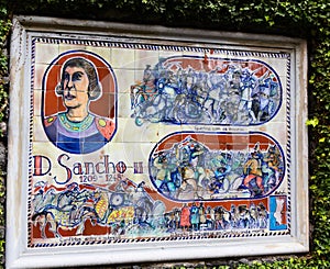 wall tile picture of D Sancho II - Funchal - Madeira