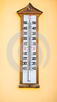 Wall type Thermometer