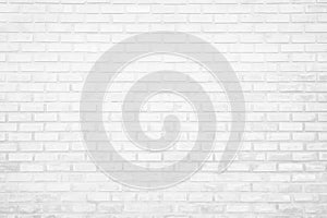 Wall white brick wall texture background in room at subway. Brickwork stonework interior, rock old clean concrete grid uneven