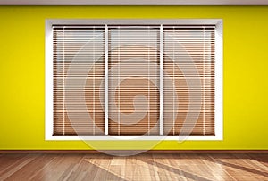 Wall window blind