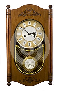 Wall wooden clock