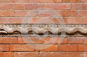 Wall and wooden work in Hanuman Dhoka Durbar photo