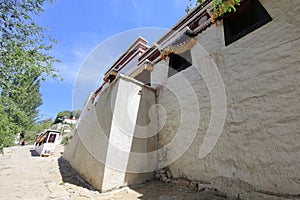 Wall of the wudangzhao temple in baotou city, adobe rgb