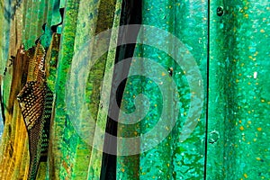 Wall zinc rusty texture background