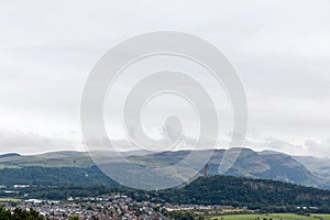 Wallace monument in Scotland