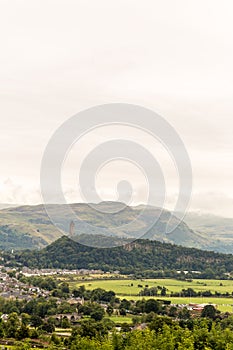 Wallace monument in Scotland