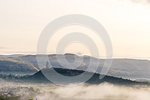 Wallace monument in Scotland