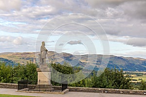 Wallace monument in Scotland