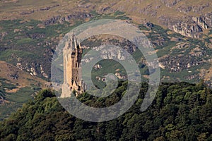 Wallace Monument, Stirling, Scotland photo