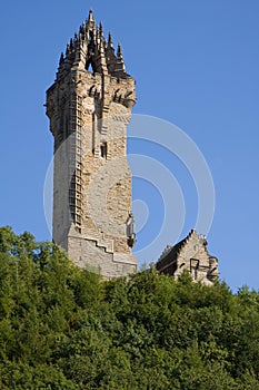 Wallace Monument, Stirling, Scotland photo