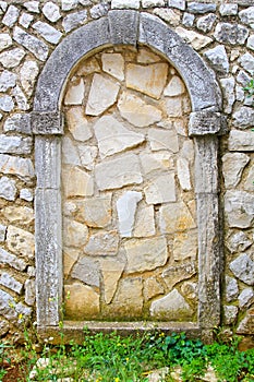 Walled door