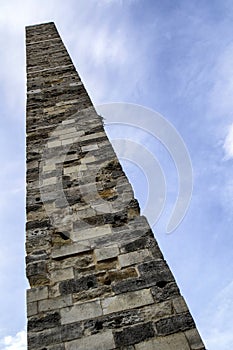 The Walled Obelisk or Masonry Obelisk (Turkish: Örme Dikilita?)