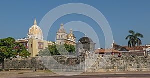 Walled town of Cartagena, Colombia