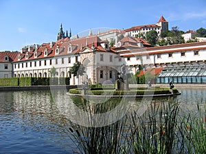 The Wallenstein Garden in Prague.