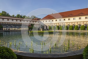 Wallenstein Palace is a Baroque palace in Prague