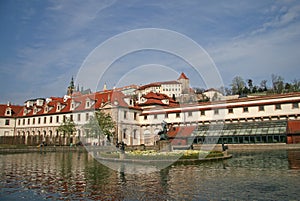 Wallenstein Palace and Garden in Prague, Czech republic