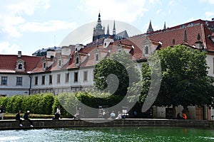 Wallenstein Palace Gardens in Prague, Czech Republic