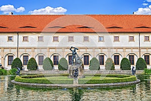 Wallenstein Palace, in the Lesser Quarter -Mala Strana- of Prague