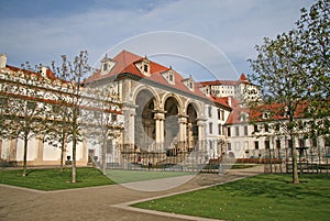 Wallenstein Palace and Wallenstein Garden in Prague, Czech republic