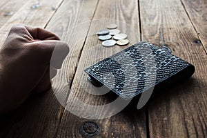 Wallet and coins