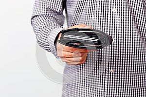 Wallet with money