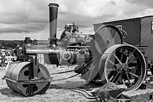 Wallis and Steevens 10 ton road roller
