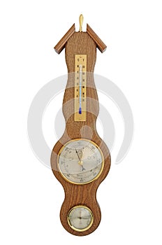 Wallmounted barometer