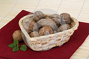 Wallnut in the basket